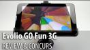 Evolio GO Fun 3G Review & Concurs (Tabletă 3G GPS cu accesorii auto) - Mobilissimo.ro