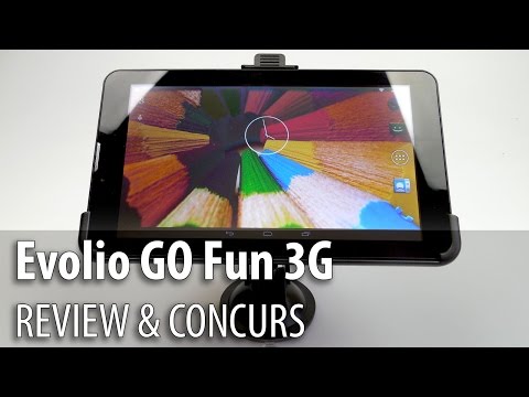 Evolio GO Fun 3G Review & Concurs (Tabletă 3G GPS cu accesorii auto) - Mobilissimo.ro