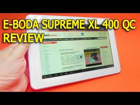 E-Boda Supreme XL 400 QC review Full HD in limba romana - Mobilissimo.ro
