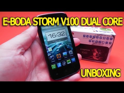 E-Boda Storm V100 Dual Core unboxing - Mobilissimo.ro