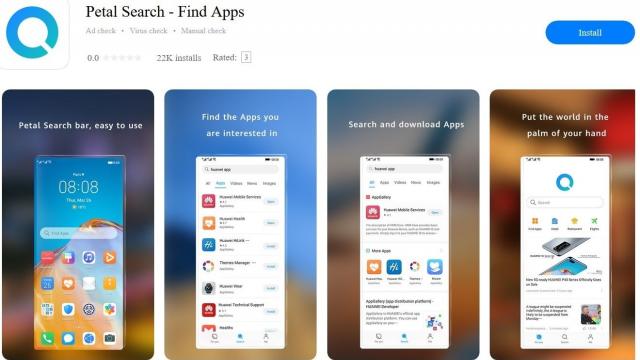 <b>Huawei lansează motorul de căutare „Petal Search” pe telefoanele sale</b>Huawei continua să lanseze servicii, aplicaţii şi soluţii alternative la cele Google pe telefoanele sale, iar cel mai nou release de genul e Petal. Acesta este un motor de căutare şi o aplicaţie, care se găseşte în Huawei AppGallery. Avem detalii mai jos.