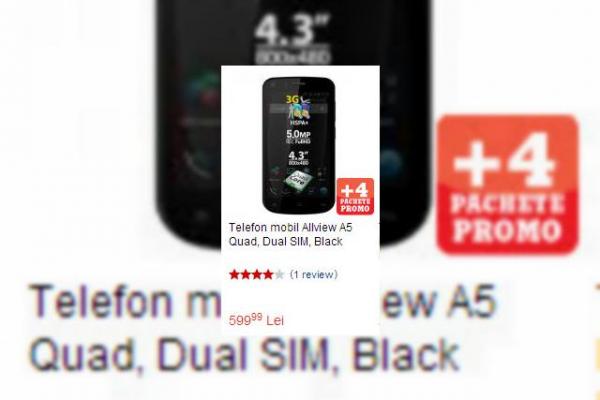 eMAG.ro ne prezintă colecția de iarnă târzie a telefoanelor noi: Allview A5 Quad, Nokia Lumia 1320 și HTC One Max Roșu