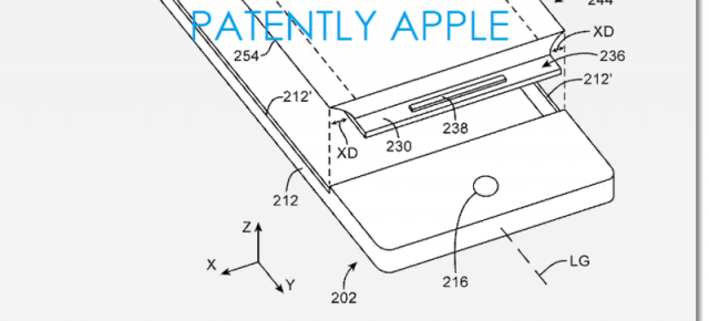 Biroul SUA de brevete publică 16 noi brevete Apple cu referire la ecrane și telecomunicații