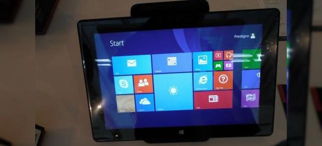 Prestigio MutiPad Visconte - Tableta prezentată cu ocazia evenimentului de ieri reprezintă un pas important către sfârșitul erei PC-urilor