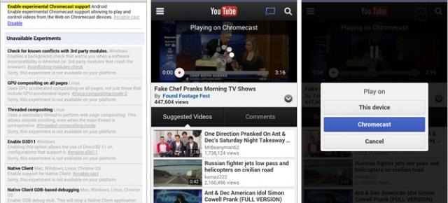 Chromecast Streaming + Chrome Browser = Beta! De testat acum!