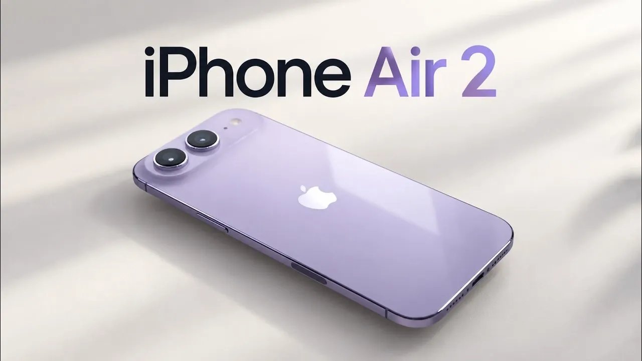Noi detalii despre iPhone Air 2: ecran OLED de 120Hz, cipset A20, două camere de 48 MP și lansare în primăvara lui 2027