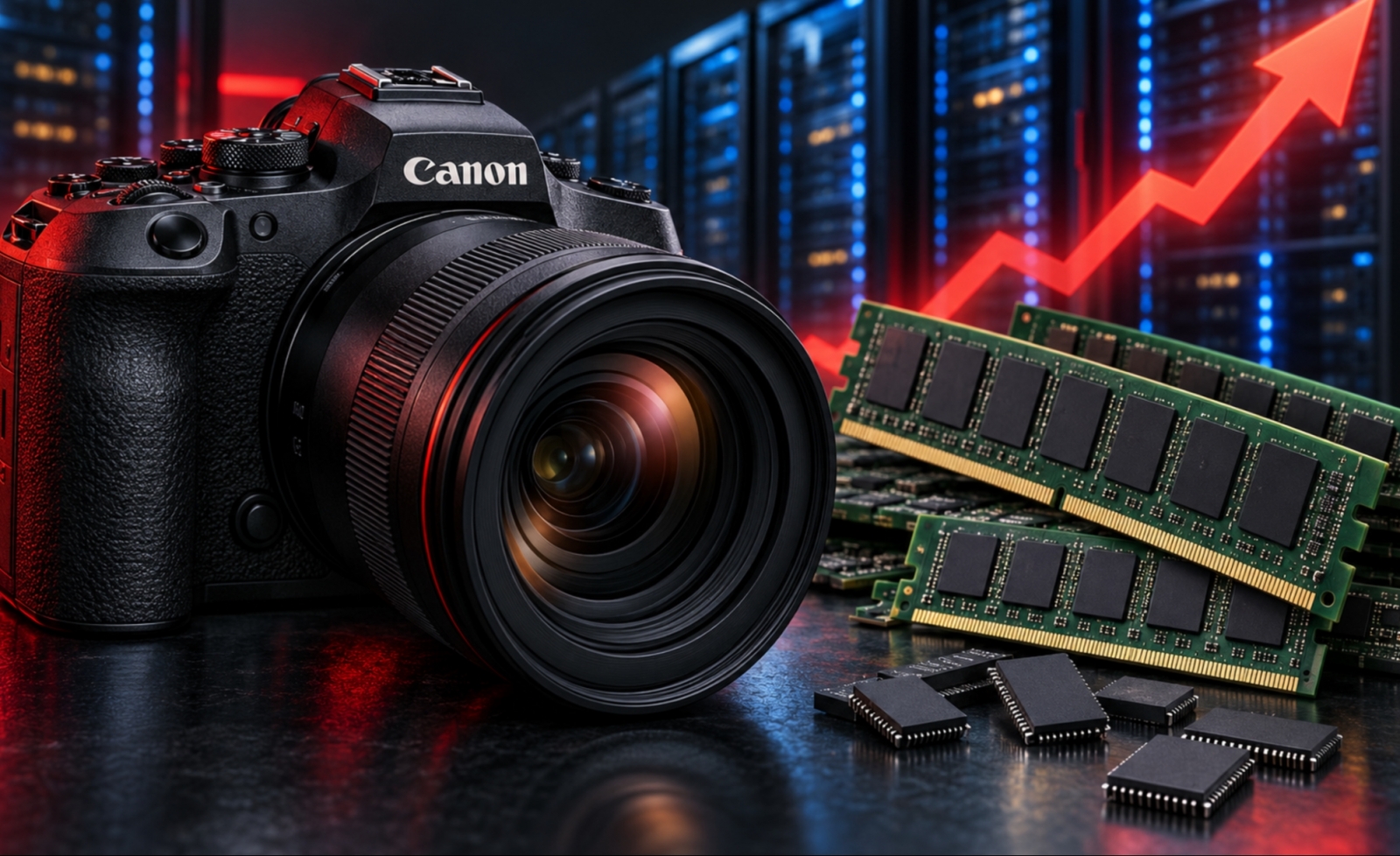 Criza de RAM va lovi zona foto, crede Canon; Se scumpesc aparatele foto mirrorless? 