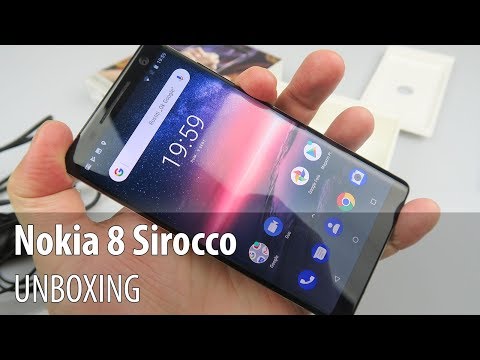 Nokia 8 Sirocco Video Unboxing în Limba Română