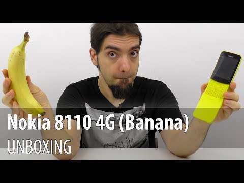 Nokia 8110 4G (Banana Phone 2018) Video Unboxing în Limba Română