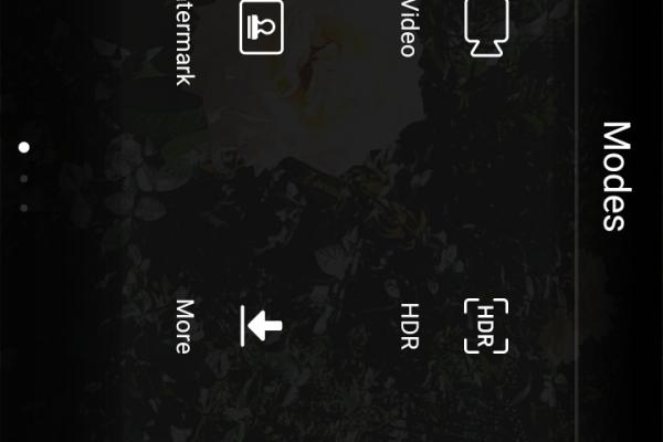 Interfață grafică cameră Huawei Y7 Prime (2018) (capturi de ecran)