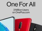 OnePlus oferă reduceri de 100-150 euro la telefoane, sărbătoreşte 3 milioane de utilizatori înregistraţi în Europa pe oneplus.com