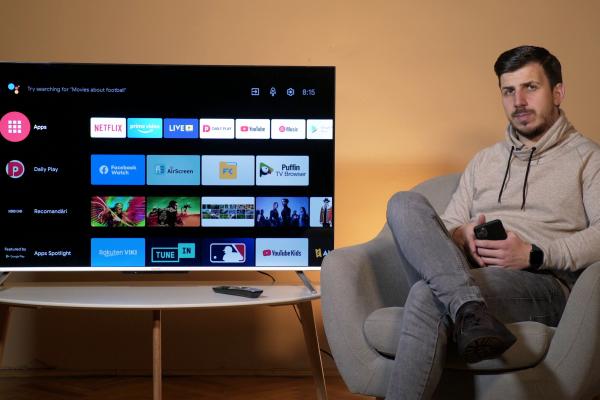 Allview ePlay7100 - Primul Smart TV 4K care permite un control fără atingere