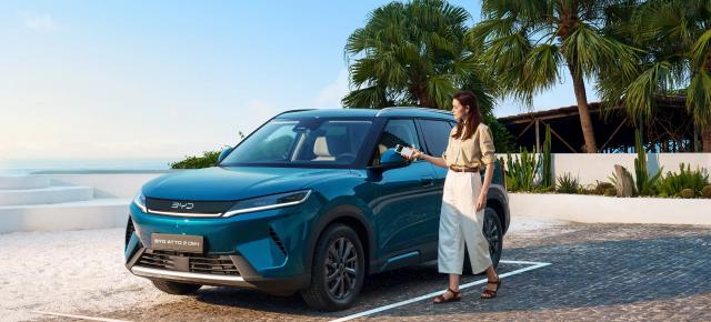 BYD aduce Atto 2 DM-i în România; SUV plug-in hybrid cu autonomie de până la 1.000 km WLTP