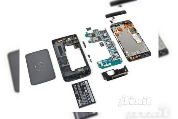 "Facut bucati" - Dell Streak ne prezinta componentele sale hardware
