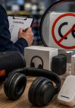 Sute de sancțiuni după controalele ANCOM! Boxe, căști și alte dispozitive wireless neconforme printre produsele vizate