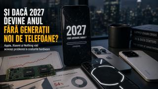 Și dacă 2027 devine anul fără generații noi de telefoane? Apple, Xiaomi și Nothing văd aceeași problemă în costurile hardware