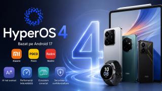 HyperOS 4: Lista completă a telefoanelor / tabletelor Xiaomi, POCO și Redmi  care vor primi actualizarea bazată pe Android 17