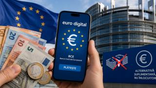 Parlamentul European dă undă verde pentru euro digital; Sunt în pericol banii cash?