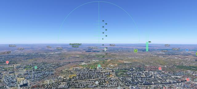 Google Earth devine Flight Simulator; Îți poți survola virtual cartierul din browserul web