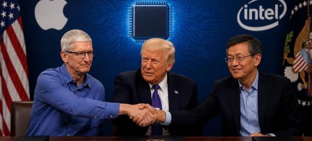 Donald Trump afirmă că Apple și Intel vor produce cipuri în SUA, într-o mișcare menită să reducă dependența de Asia