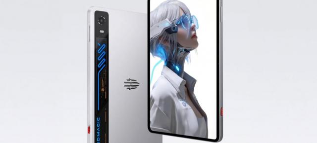 Tableta de gaming cu spate transparent și răcire cu apă vine pe 30 iunie: RedMagic Astra 2 / Gaming Tablet 5 Pro