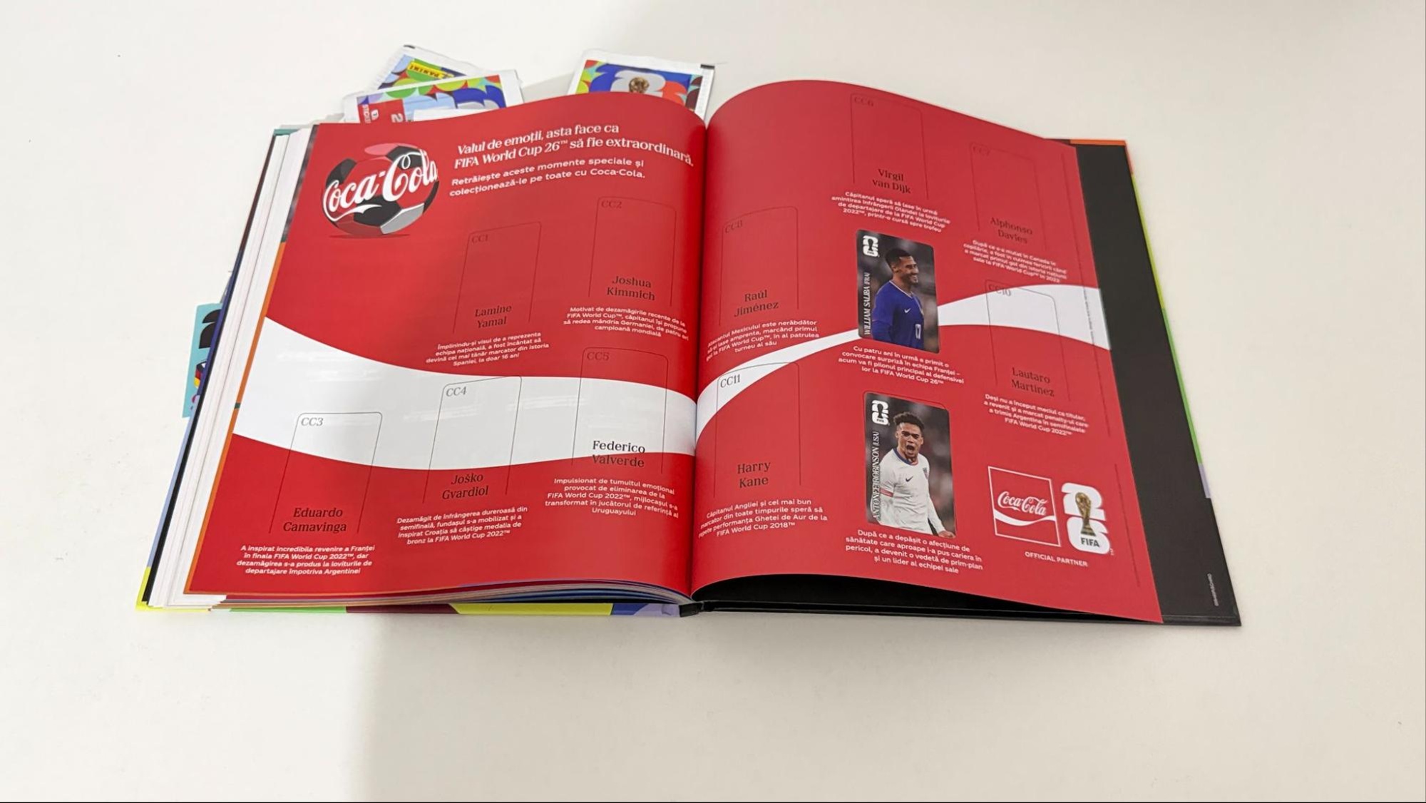 Panini - abţibilduri FIFA World Cup 2026 (galerie)
