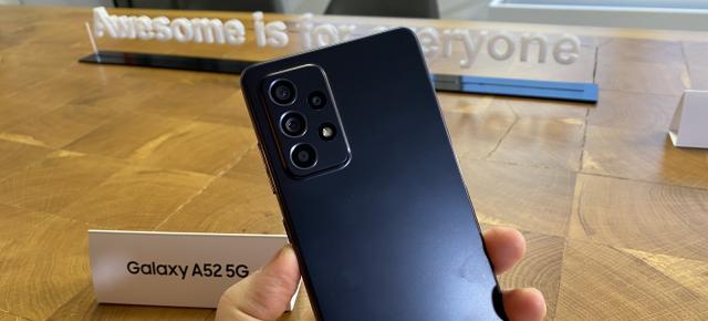 Samsung Galaxy A52/A52 5G Hands on: un Galaxy A mai inspirat de Galaxy S ca niciodată