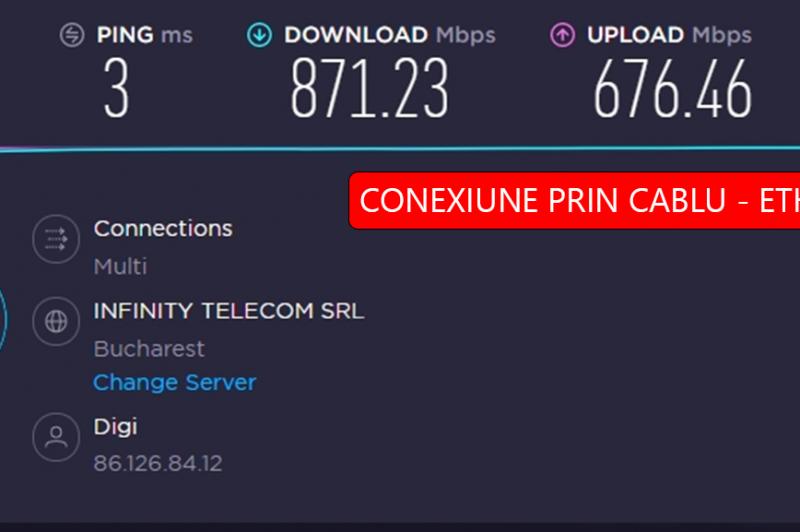 Test viteză - Router Mercusys MR70X: Test_cablu.jpg