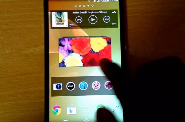 Sony Xperia Sirius aka Z2 apare Într-un clip hands on detaliat; Iată interfața sa personalizată! (Video): 1.jpg