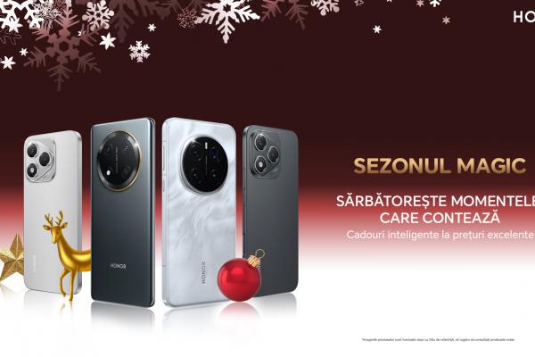 HONOR pune accent pe conexiuni reale de Sărbători; Magic V5 și seria HONOR 400 sunt puse în lumina reflectoarelor