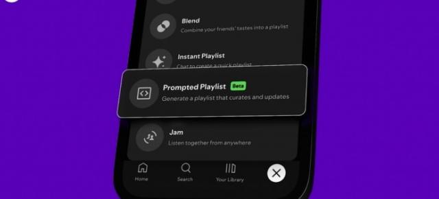Spotify introduce playlisturile generate cu AI; utilizatorii pot controla algoritmul prin prompturi scrise