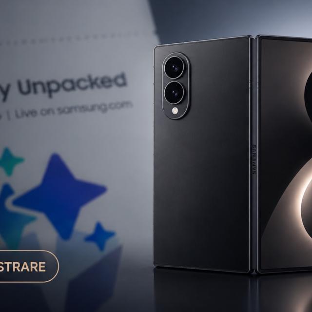 Samsung începe preînregistrările pentru Galaxy Z Fold8 în România