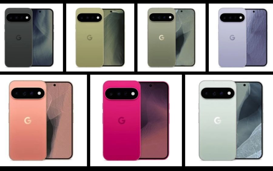 Google Pixel 11 Pro, Pro XL, Pro Fold - Culori (galerie)