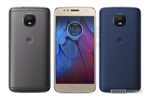 Motorola Moto G5S apare în primele imagini, vine pe auriu, albastru sau gri