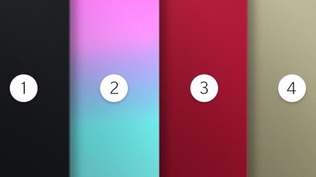 <b>OnePlus invită publicul să-și aleagă culoarea favorită pentru noul OnePlus 5; iată nuanțele propuse!</b>Prin intermediul unui teaser postat pe Twitter, cei de la OnePlus invită publicul să voteze culoarea favorită pe care doresc să o vadă pe noul flagship OnePlus 5. Ne sunt prezentate 4 opțiuni aici și pe lângă deja clasicele negru și auriu sunt afișate și