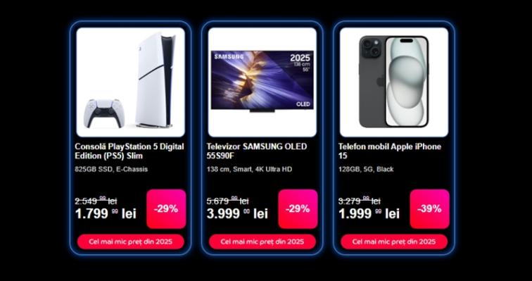 Catalogul eMAG Black Friday 2025 gata de răsfoit înainte de startul de mâine dimineață devreme; Lista pe care o așteptai este aici! 
