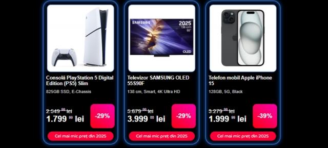Catalogul eMAG Black Friday 2025 gata de răsfoit înainte de startul de mâine dimineață devreme; Lista pe care o așteptai este aici! 