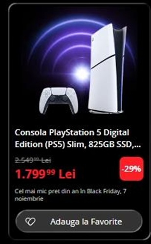 Black Friday 2025, Live Blogging Mobilissimo; Reduceri și cataloage eMAG, PC Garage, Fashion Days, evoMAG.ro, Flanco... - imaginea 193