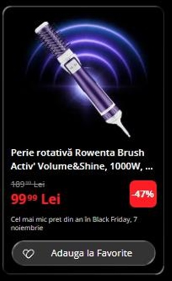 Black Friday 2025, Live Blogging Mobilissimo; Reduceri și cataloage eMAG, PC Garage, Fashion Days, evoMAG.ro, Flanco... - imaginea 203