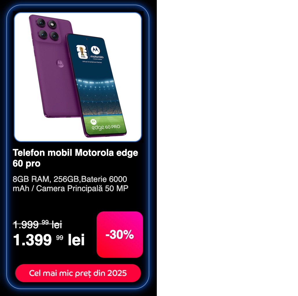 Black Friday 2025, Live Blogging Mobilissimo; Reduceri și cataloage eMAG, PC Garage, Fashion Days, evoMAG.ro, Flanco... - imaginea 276