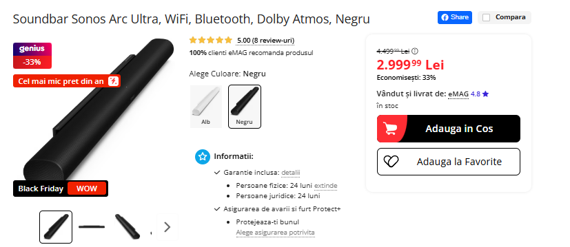 Black Friday 2025, Live Blogging Mobilissimo; Reduceri și cataloage eMAG, PC Garage, Fashion Days, evoMAG.ro, Flanco... - imaginea 345