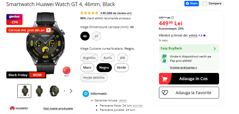 Black Friday 2025, Live Blogging Mobilissimo; Reduceri și cataloage eMAG, PC Garage, Fashion Days, evoMAG.ro, Flanco... - imaginea 350