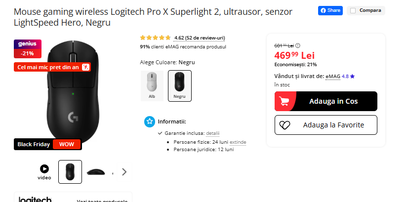 Black Friday 2025, Live Blogging Mobilissimo; Reduceri și cataloage eMAG, PC Garage, Fashion Days, evoMAG.ro, Flanco... - imaginea 404