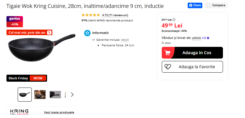 Black Friday 2025, Live Blogging Mobilissimo; Reduceri și cataloage eMAG, PC Garage, Fashion Days, evoMAG.ro, Flanco... - imaginea 449