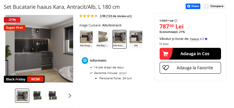 Black Friday 2025, Live Blogging Mobilissimo; Reduceri și cataloage eMAG, PC Garage, Fashion Days, evoMAG.ro, Flanco... - imaginea 453