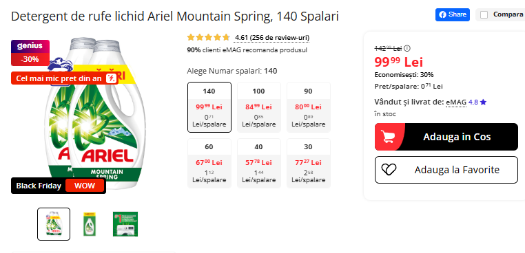 Black Friday 2025, Live Blogging Mobilissimo; Reduceri și cataloage eMAG, PC Garage, Fashion Days, evoMAG.ro, Flanco... - imaginea 459