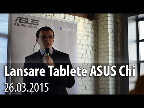 Lansare ASUS Transformer Book Chi România (ASUS Transformer Book T100 Chi Hands-on) - Mobilissimo.ro