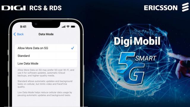 <b>Ești în rețeaua DIGI și ai iPhone? Odată cu actualizarea la iOS 16.4 primești acces la conectivitatea 5G</b>Azi a debutat iOS 16.4 în variantă Beta pentru iPhone-urile compatibile. Am scris deja despre update, dar iată că am aflat o nouă informație recent, de pe forumul Softpedia. Utilizatorii care au instalat noul release au acum 5G pe iPhone în rețeaua