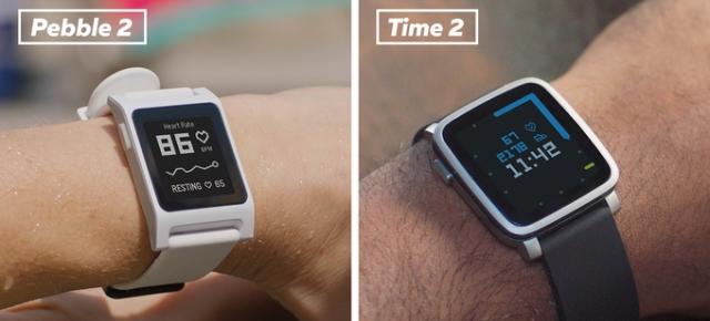 Pebble 2 și Pebble Time 2 sunt două noi smartwatch-uri cu display e-paper