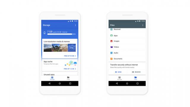 <b>Files GO, managerul de fișiere pentru Android creat de Google, e disponibil de azi în Play Store</b>După ce anterior a fost disponibilă în versiunea beta, aplicația Files GO este de astăzi listată în Google Play gratuită pentru toți utilizatorii. Așa cum v-am informat în articolele anterioare, software-ul de față este un manager de fișiere 